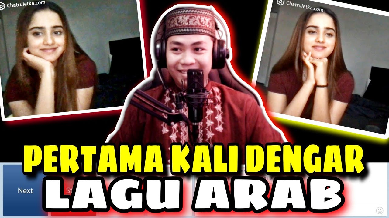 REAKSI CEWEK INI KETIKA PERTAMA KALI MENDENGAR LAGU ARAB TALA' AL- BADRU‼️- OME.TV INTERNASIONAL