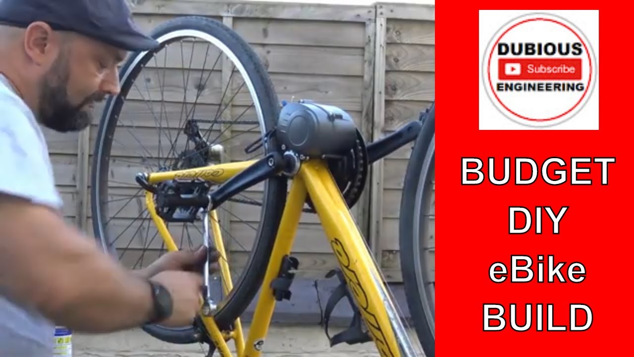 DuB-EnG: Building an Electric Bike DIY TSDZ2 Budget eBike 36v 15Ah 250w for £400 Build Test & Review