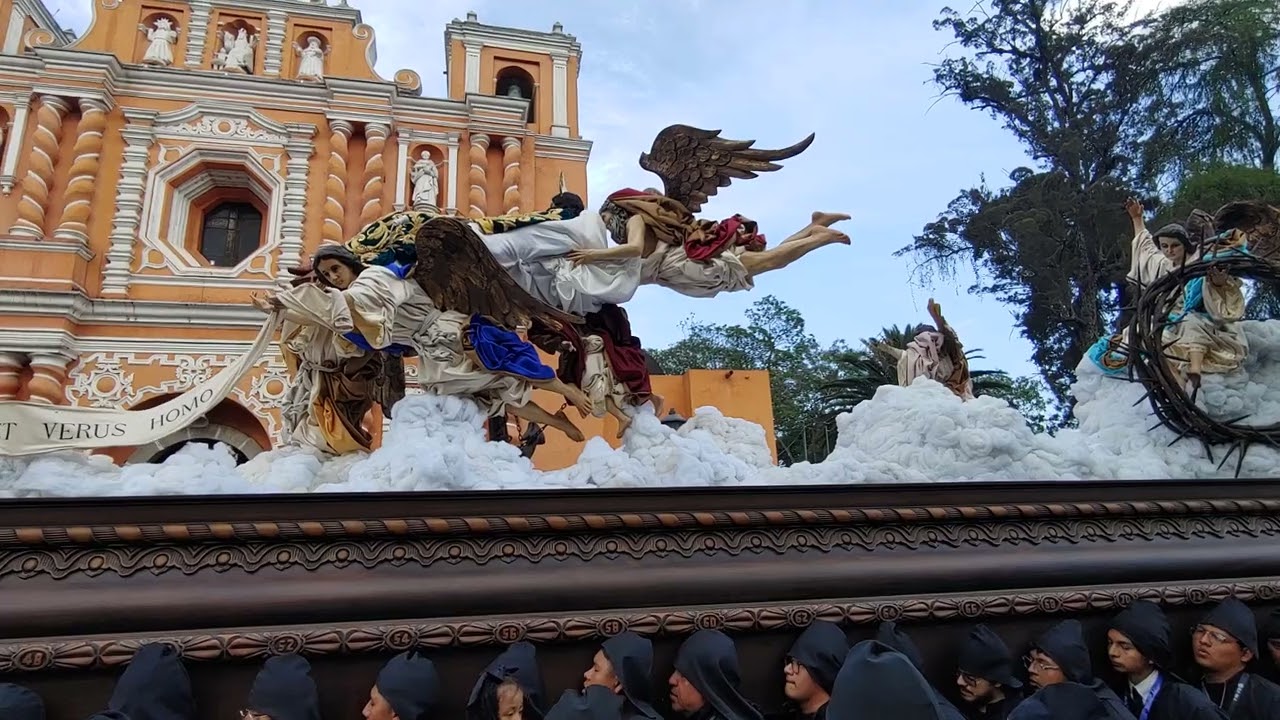 Jesús Sepultado de San Felipe _ pasó por Jocotenango. Viernes Santo 2025