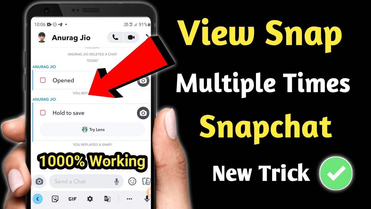 How to reopen Snapchats already viewed | Snapchat me snap dobara kaise dekhen | #snapchat