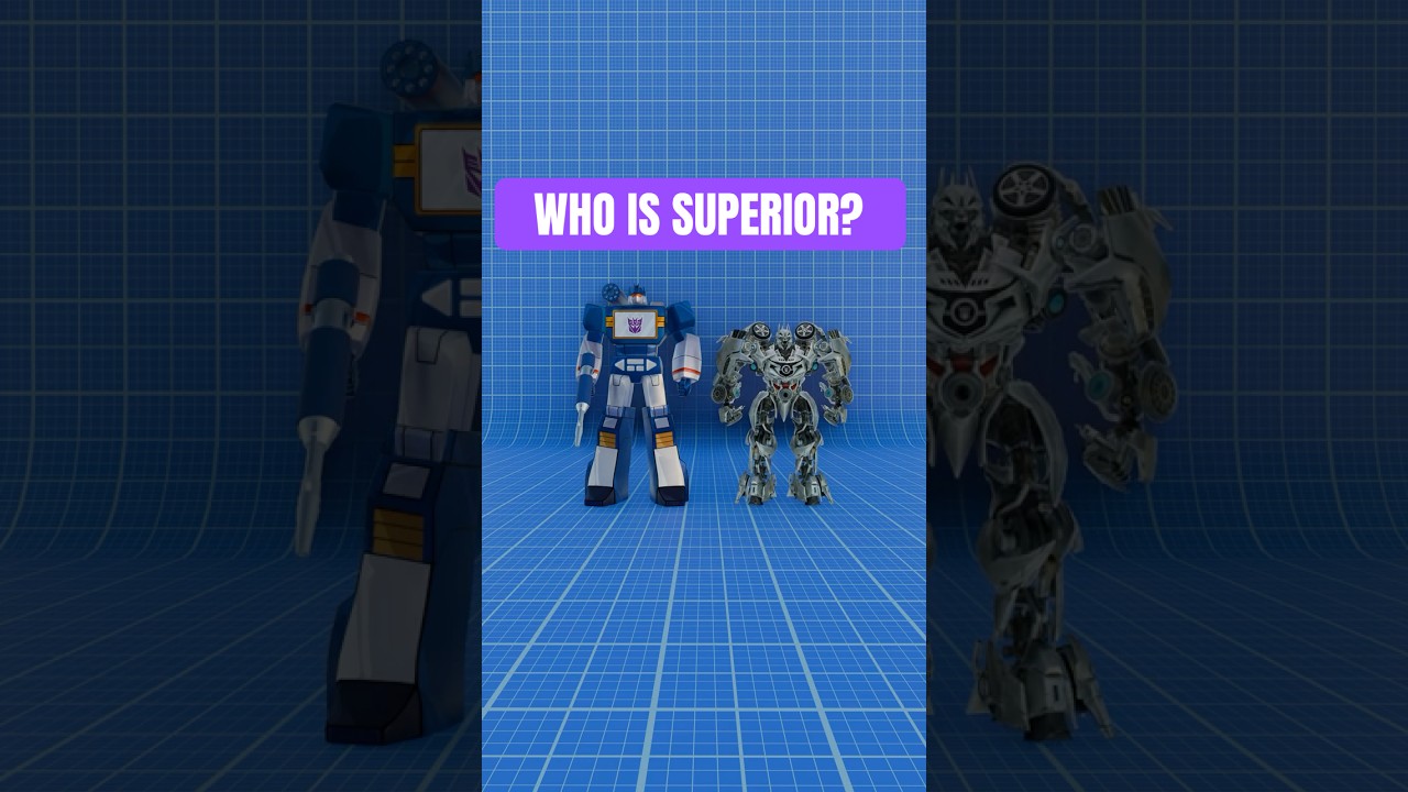 Transformers Comparison - SOUNDWAVE VS SOUNDWAVE