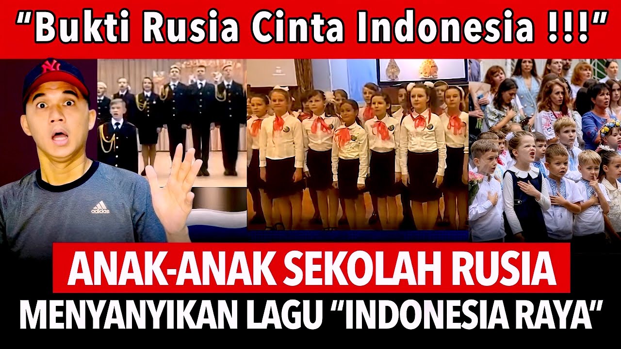 Org Rusia:“Anak Kita Hafal Indonesia Raya! Gak Nyangka,Kita Bangga Banget,Kayak Mau Jadi WNI Semua!”