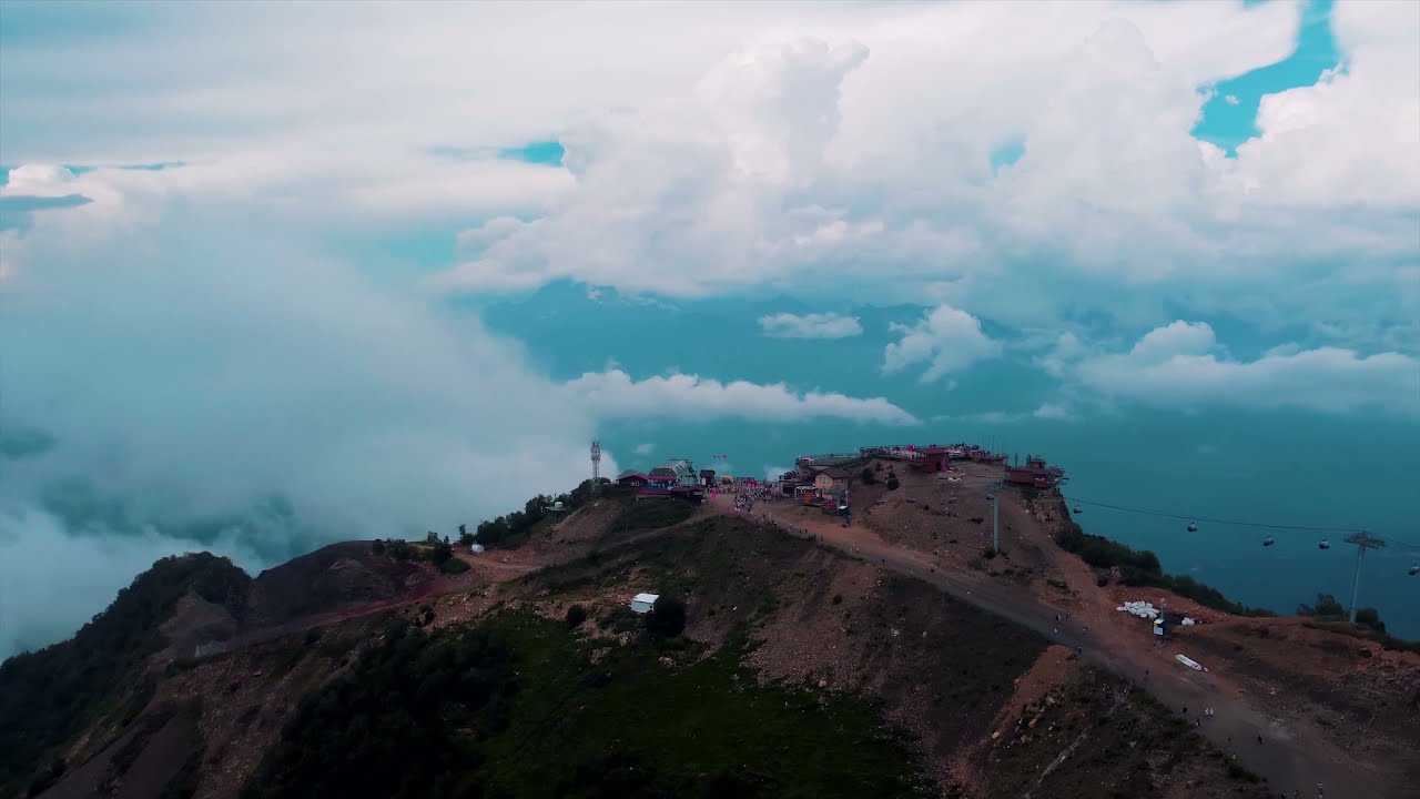 CINEMATIC FILMS 4K KRASNAYA POLYANA 2200M ⛰️🏔️🌍