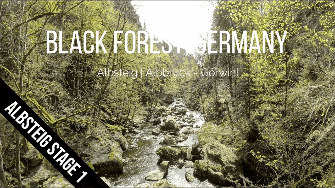 Albsteig | Stage 1/3 | Hiking from Albbruck to Görwihl | Black Forest [Germany] | 4K
