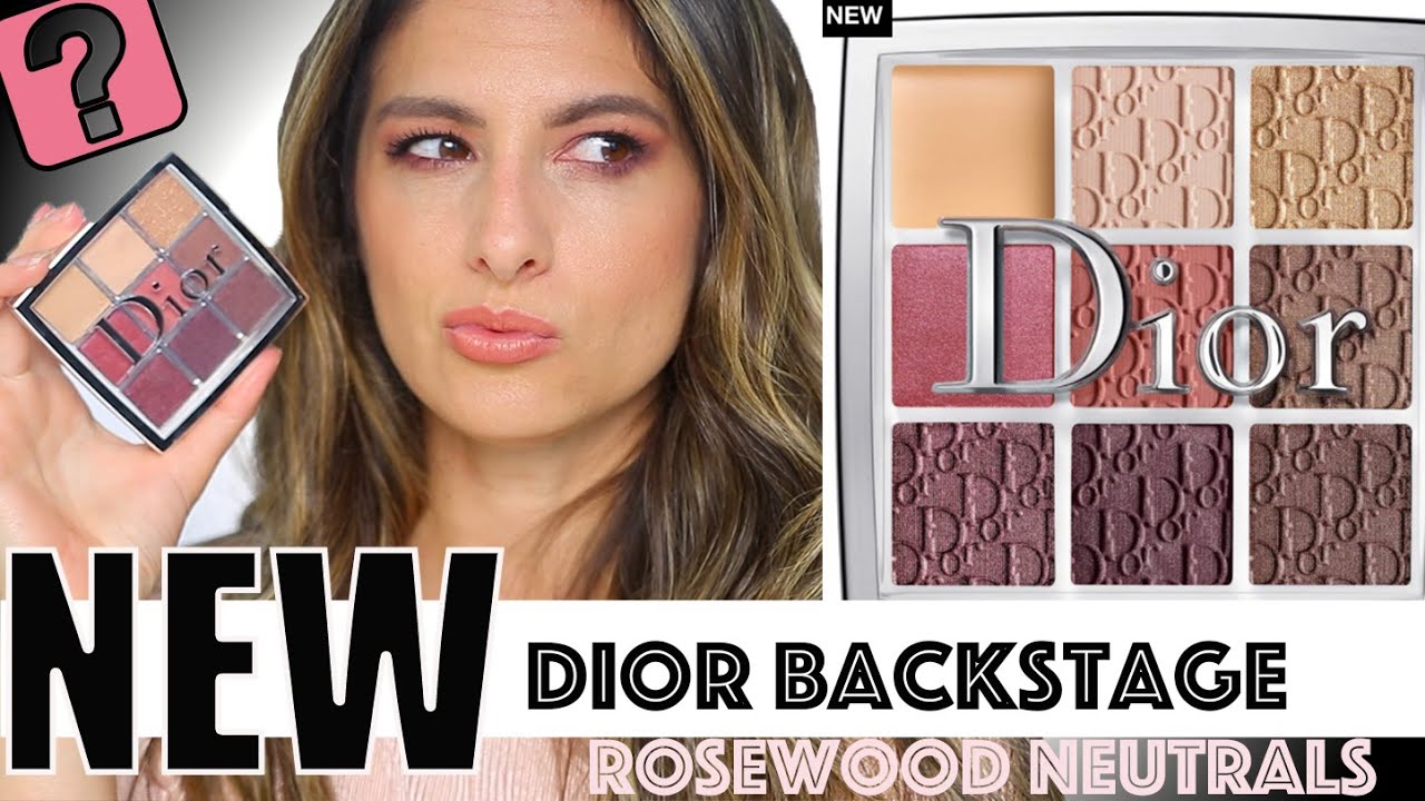 NEW! Dior Rosewood Neutrals Palette! New Backstage palette, but is it worth it?