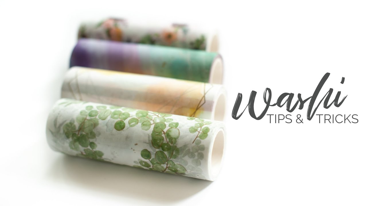 Wide Washi Tape Tips with Lea