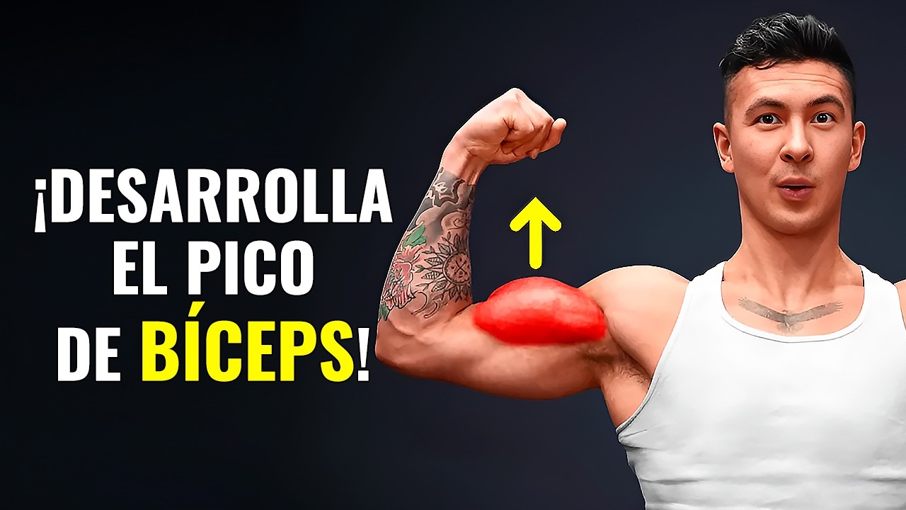 Cómo desarrollar el pico del bíceps (4 consejos basados en la ciencia)