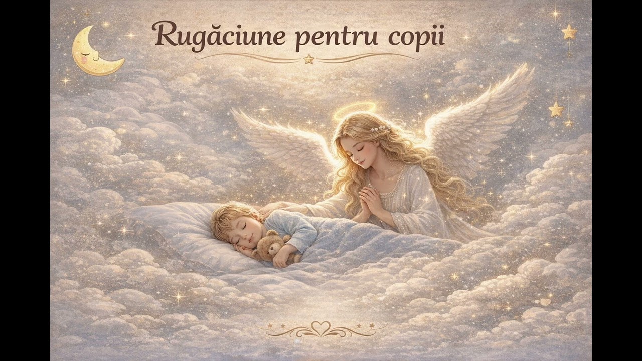 Înger, îngerașul meu 🙏 Rugăciune pentru copii înainte de somn