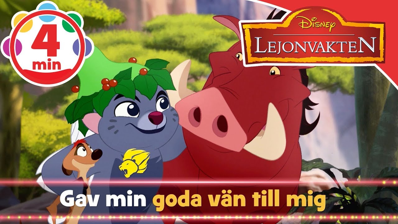 Lejonvakten | SJUNG MED: Lejonvaktens jullåt 🎶 - Disney Junior Sverige