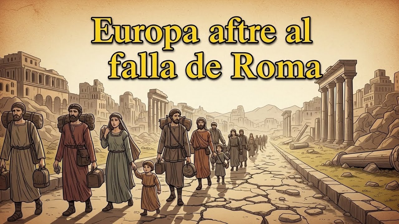 La mayor huida de la historia: cómo millones de europeos abandonaron su tierra tras la caída de Roma