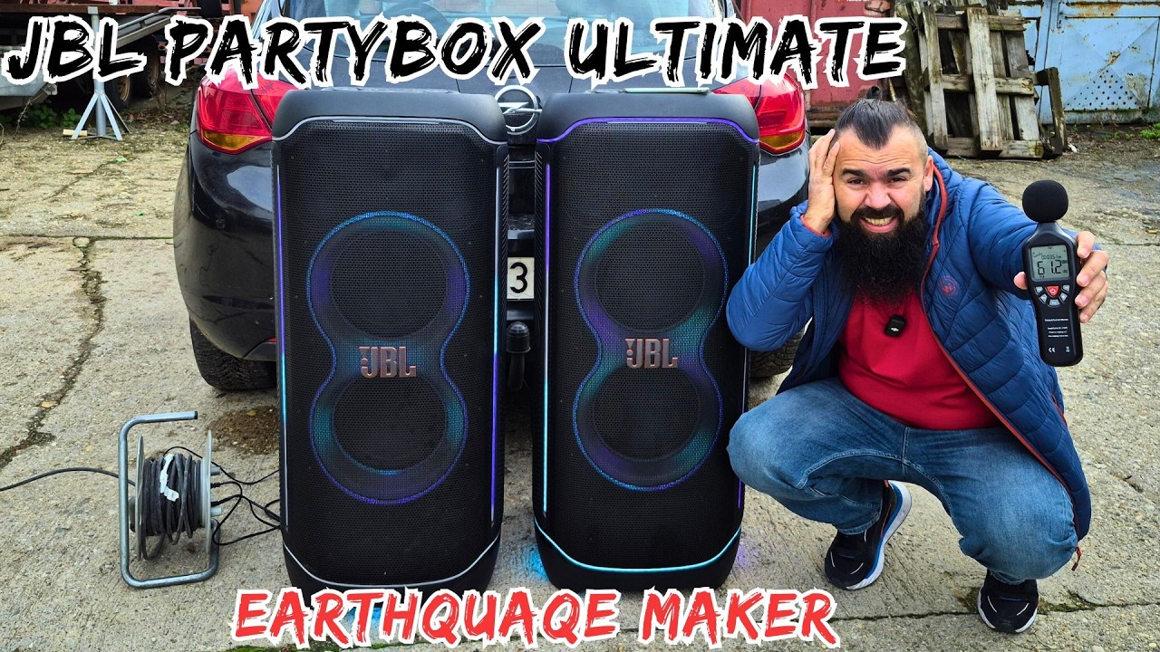 Тест DUAL JBL Partybox Ultimate Outdoor