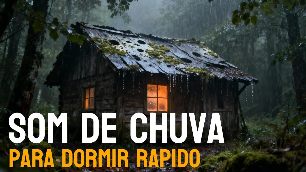 Durma em Minutos! Som d Chuva Esqueça Estresse Durma Profundamente 