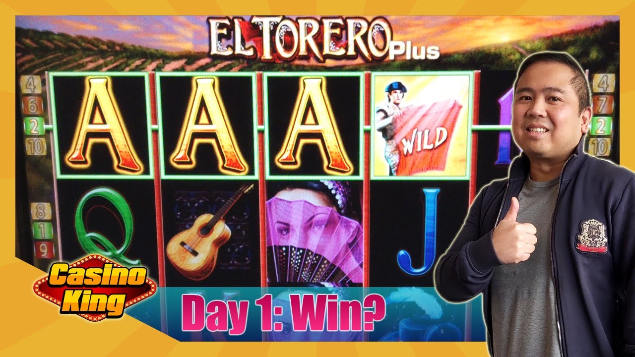 YES!! BIG Win on El Torero Slots! Great Start! [Day 1 - Slots Challenge 3]