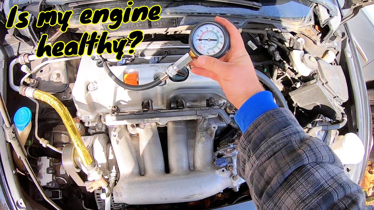 Тест компрессии Honda JDM K24A