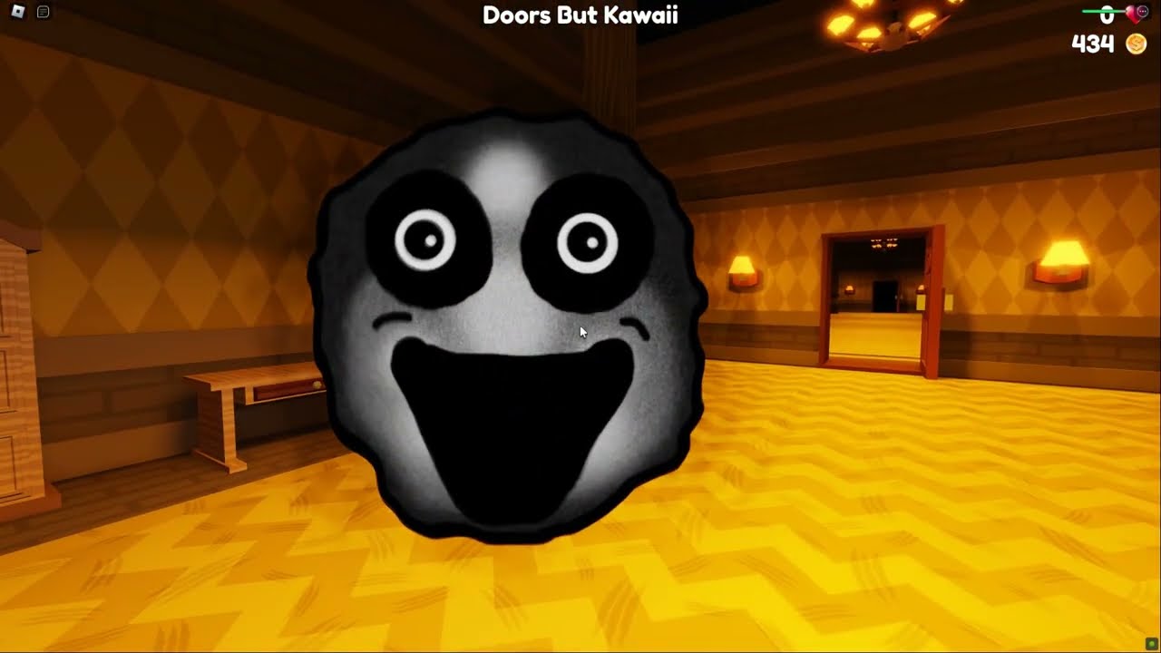 Door 1 - 100 Walkthrough I Roblox Doors But Kawaii