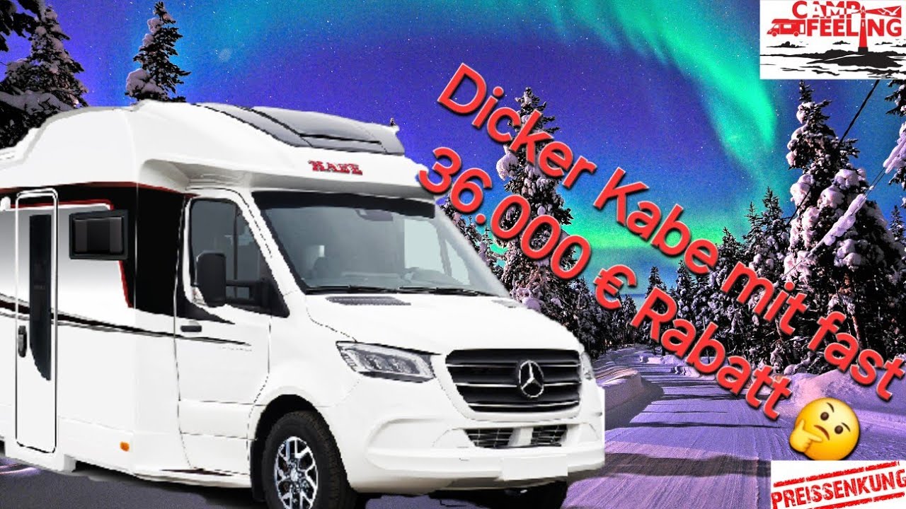 Neues luxuriöses Wohnmobil?Jetzt kommt es dicke,irrer Preis fürs Kabe Reisemobil!Kabe Royal x780 LGB