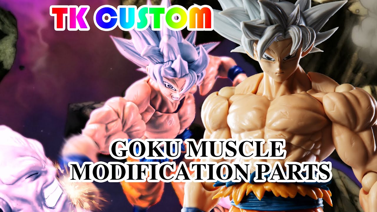 【DragonBall SHF Customs 3rd Party Figure】TK diys/TK CUSTOMGOKU torso kit/muscle modification parts