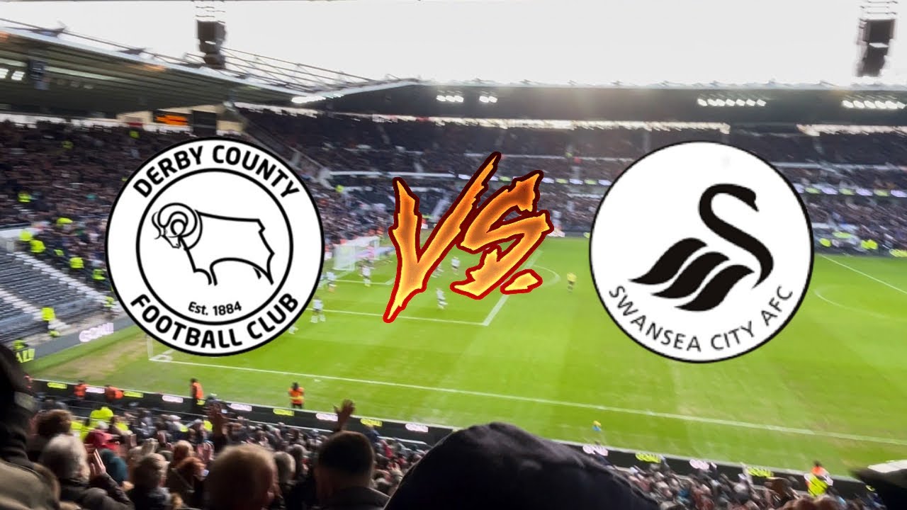 DERBY FANS GO MENTAL - Derby County Vs Swansea City Vlog - THE RAMS GO INTO THE PLAYOFF SPOTS🏆