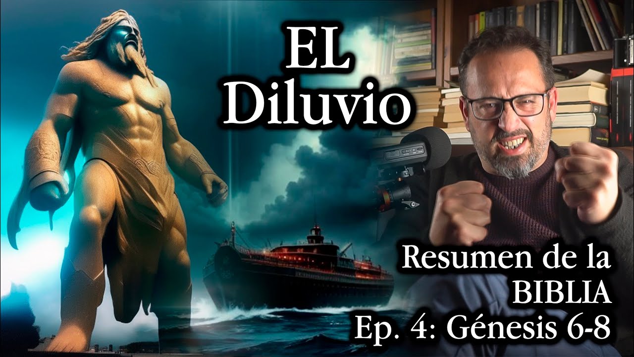 El diluvio y los gigantes. Resumen de la Biblia. Ep. 4, Gn 6-8.