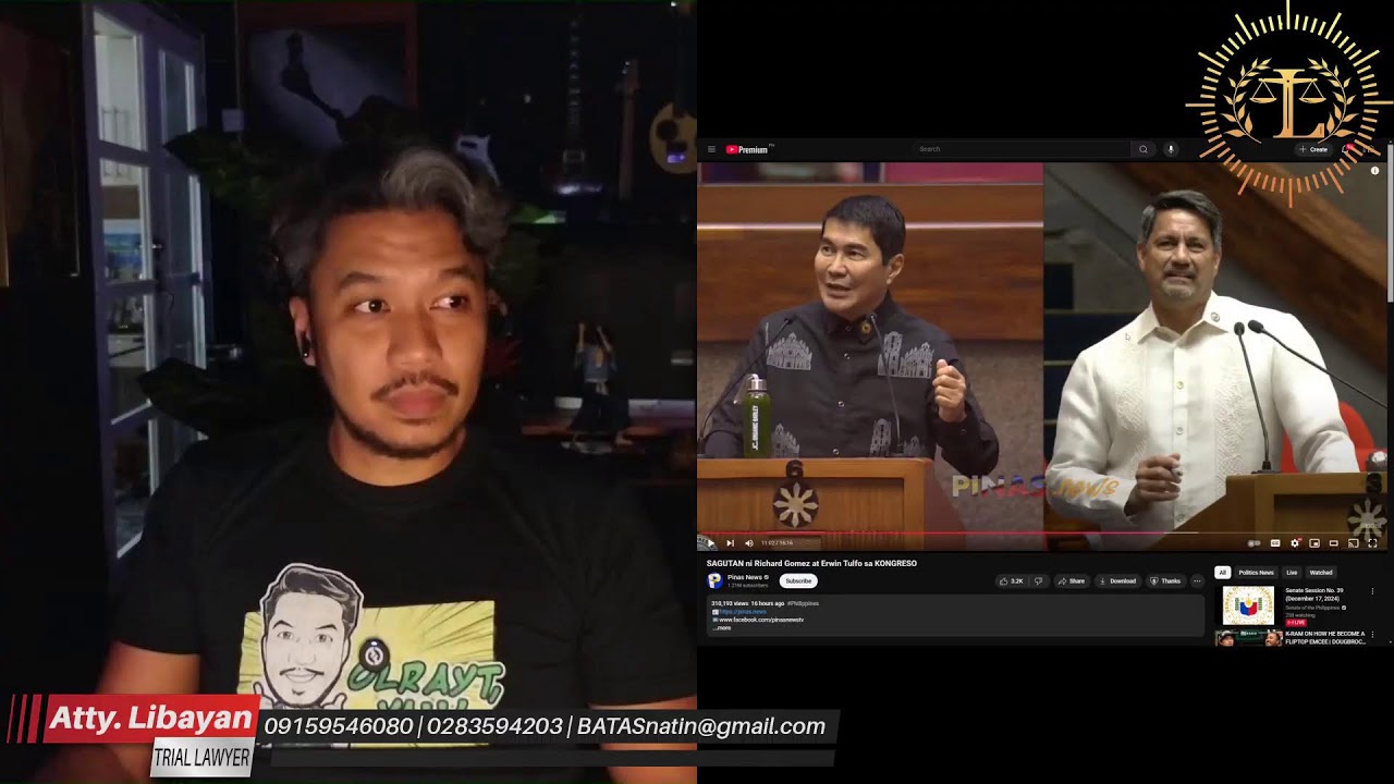 PINAGLARUAN NI CONG RICHARD GOMEZ SI CONG ERWIN TULFO