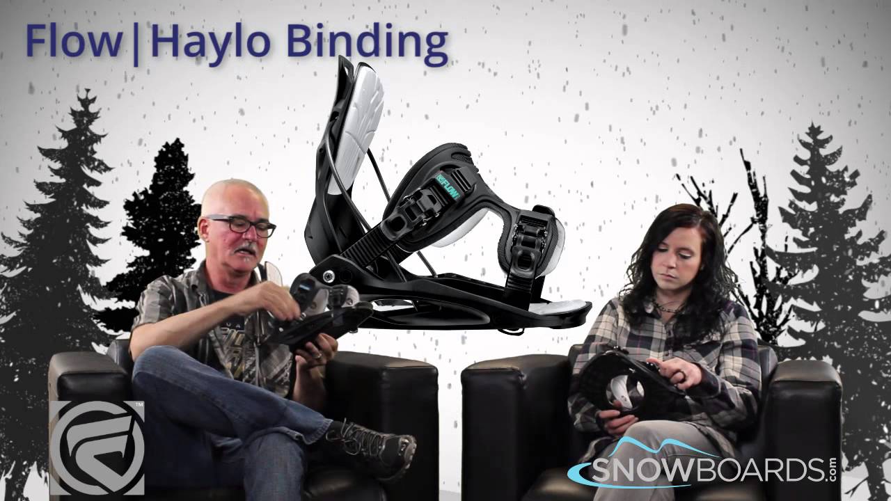 2015 Flow Haylo Womens Binding Overview by SnowboardsDOTcom