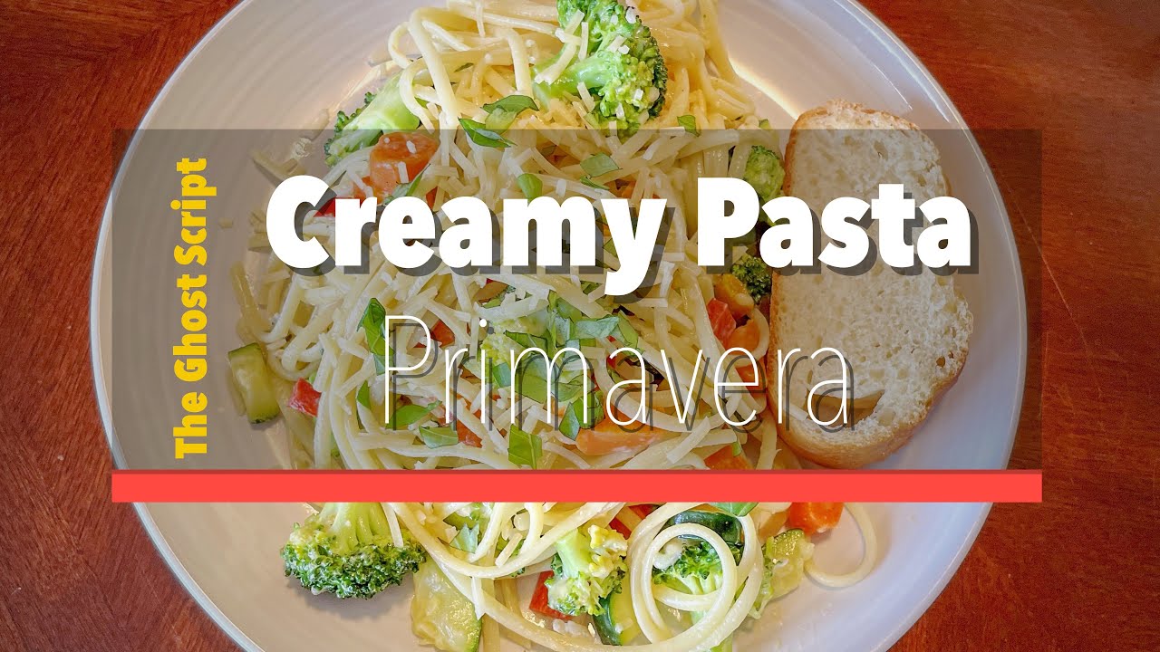 Creamy Pasta Primavera