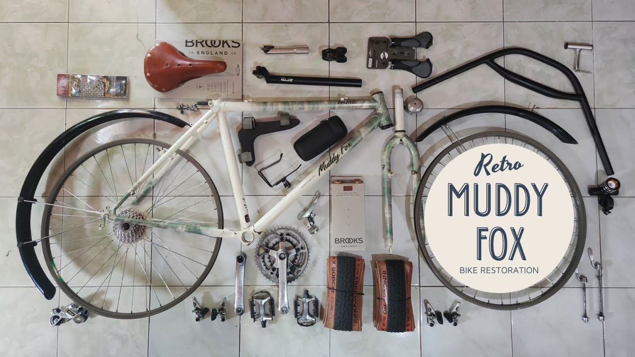 Muddy Fox Retro Mountain Bike Restoration | Touring Set Up | Philippines