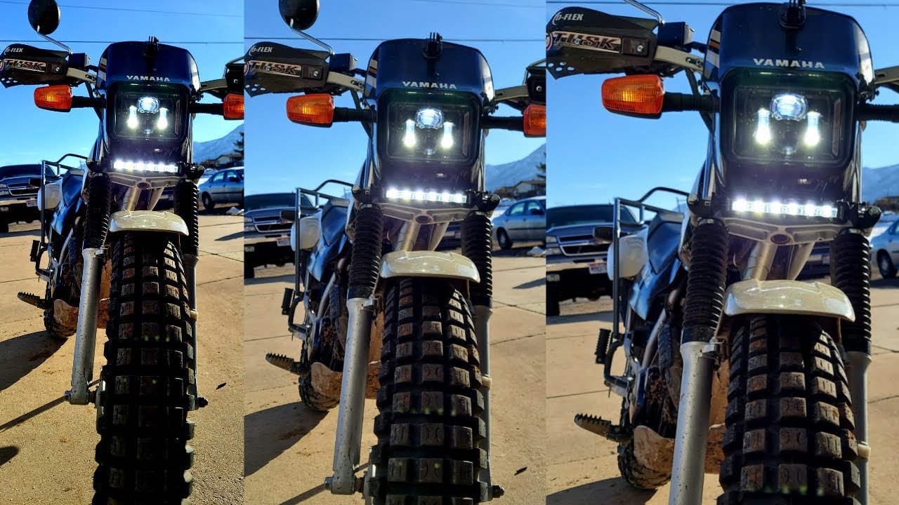 TW200 LED Light Bar Upgrade | First Impression