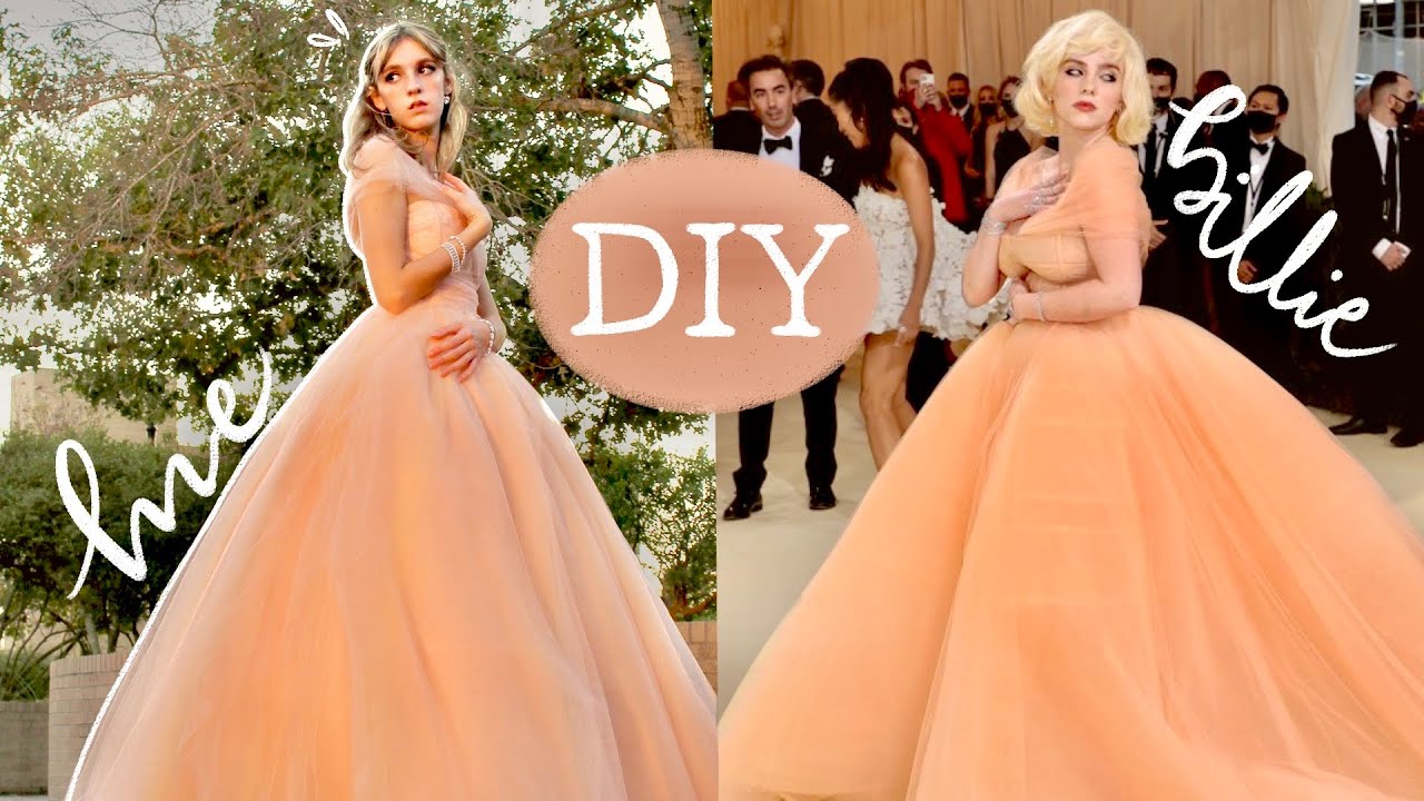 Создаю платье Билли Айлиш для Met Gala✨ | оно же самое большое платье, которое я когда-либо шила!