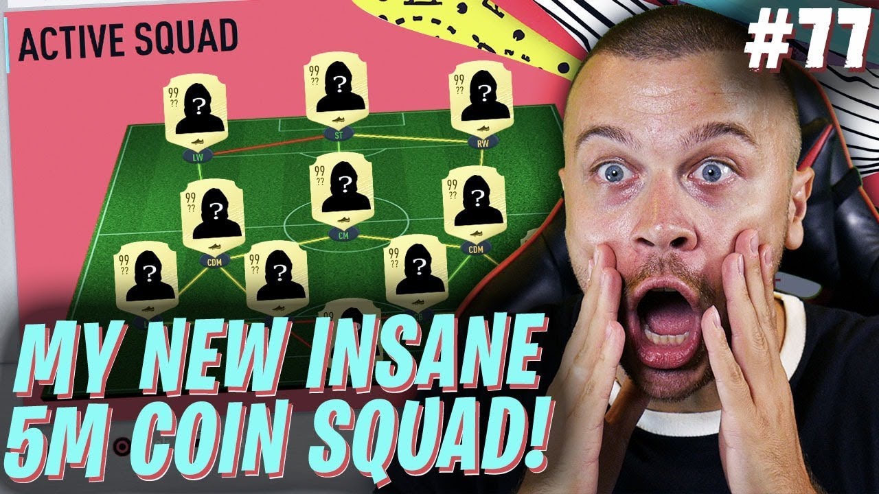 FIFA 20 MY NEW INSANE 5 MILLION COIN SQUAD for FUT CHAMPIONS! MY BEST RTG SQUAD in ULTIMATE TEAM