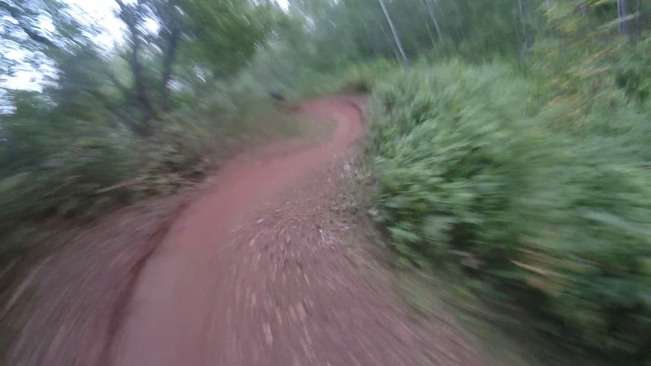Sand hog mountain descent