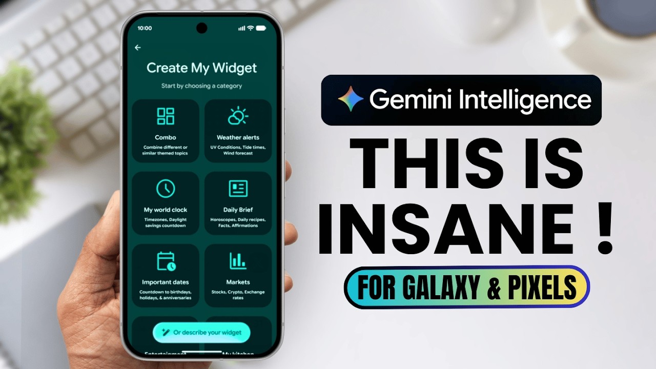 Android 17 and Gemini Intelligence is changing EVERYTHING. 🤖