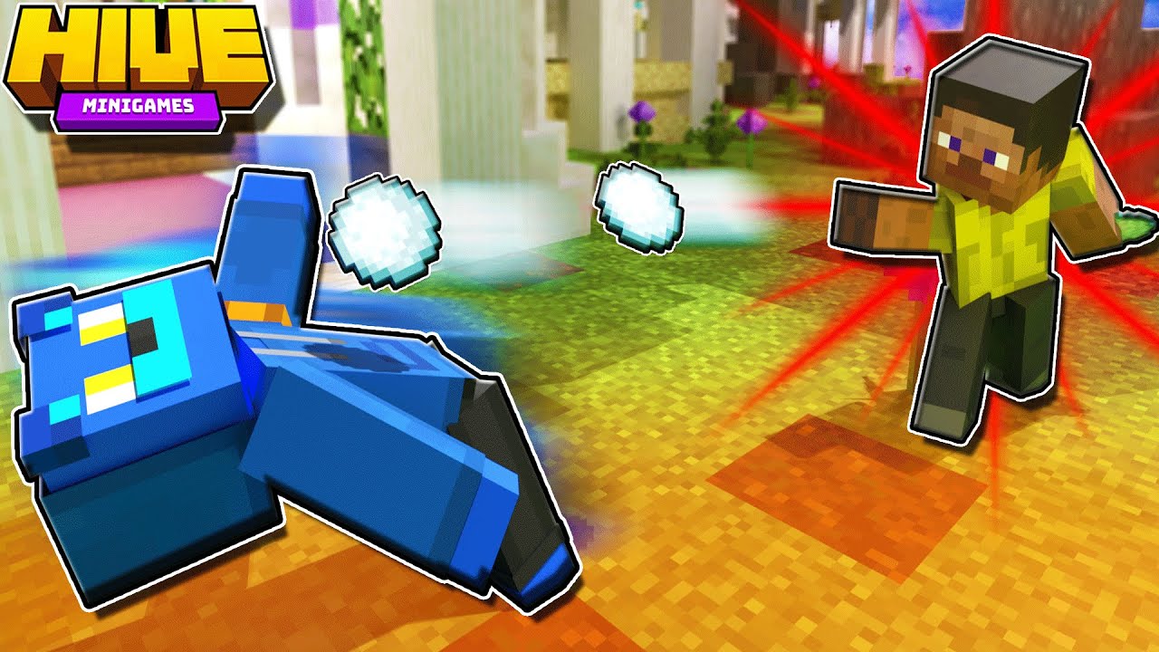 Dodging Snowballs Easily In Treasure Wars!