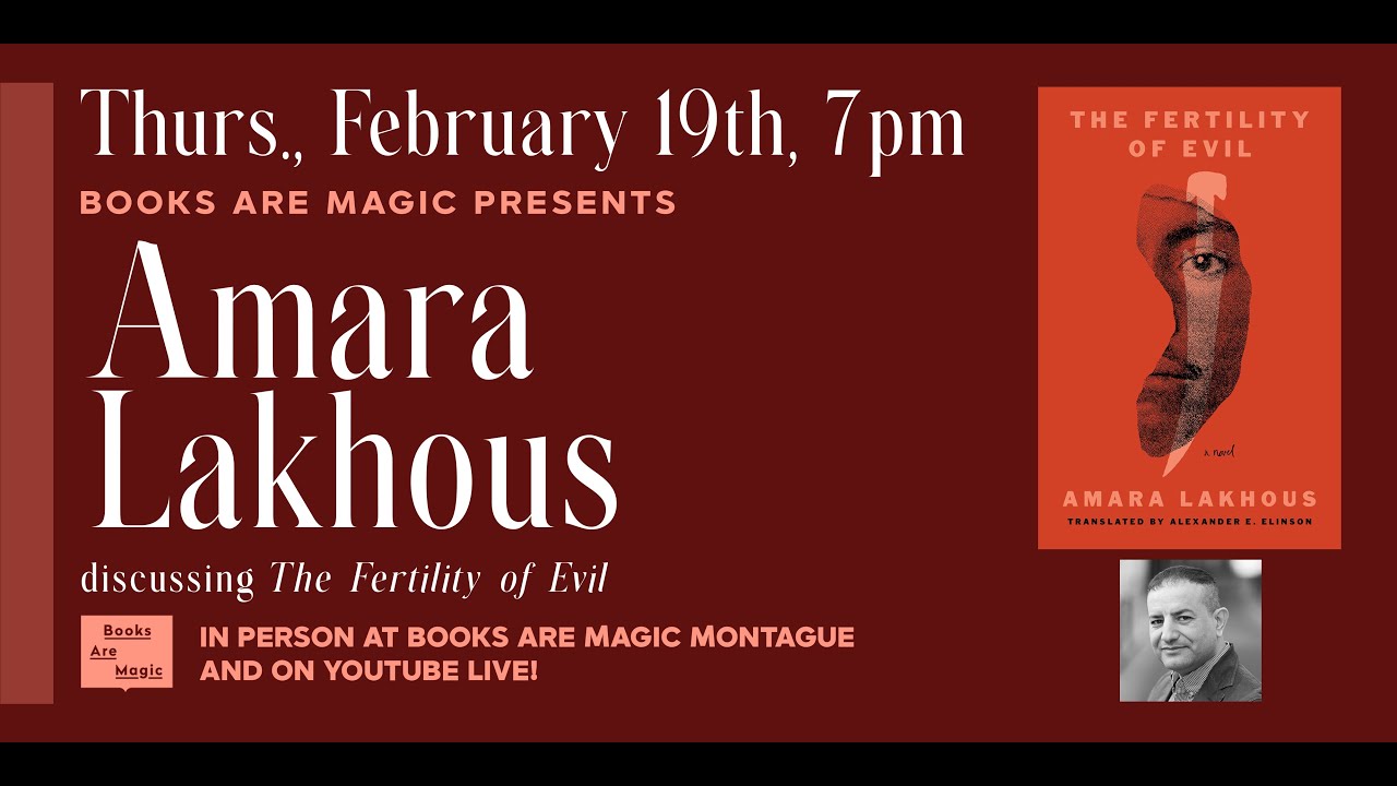 Amara Lakhous: The Fertility of Evil