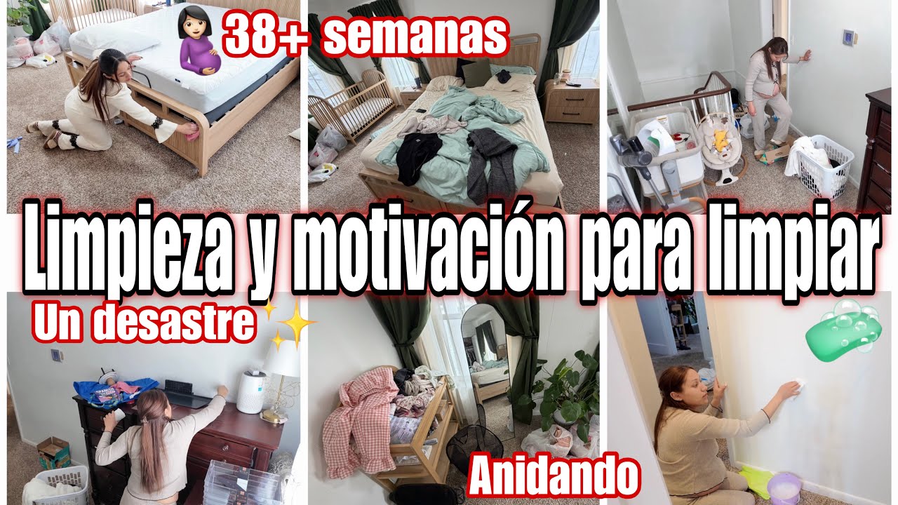 🥵 LIMPIEZA Y MOTIVACIÓN🧺 38+ SEMANAS ANIDACION  EXTREMA🪣🧼 UN COMPLETO DESASTRE😳