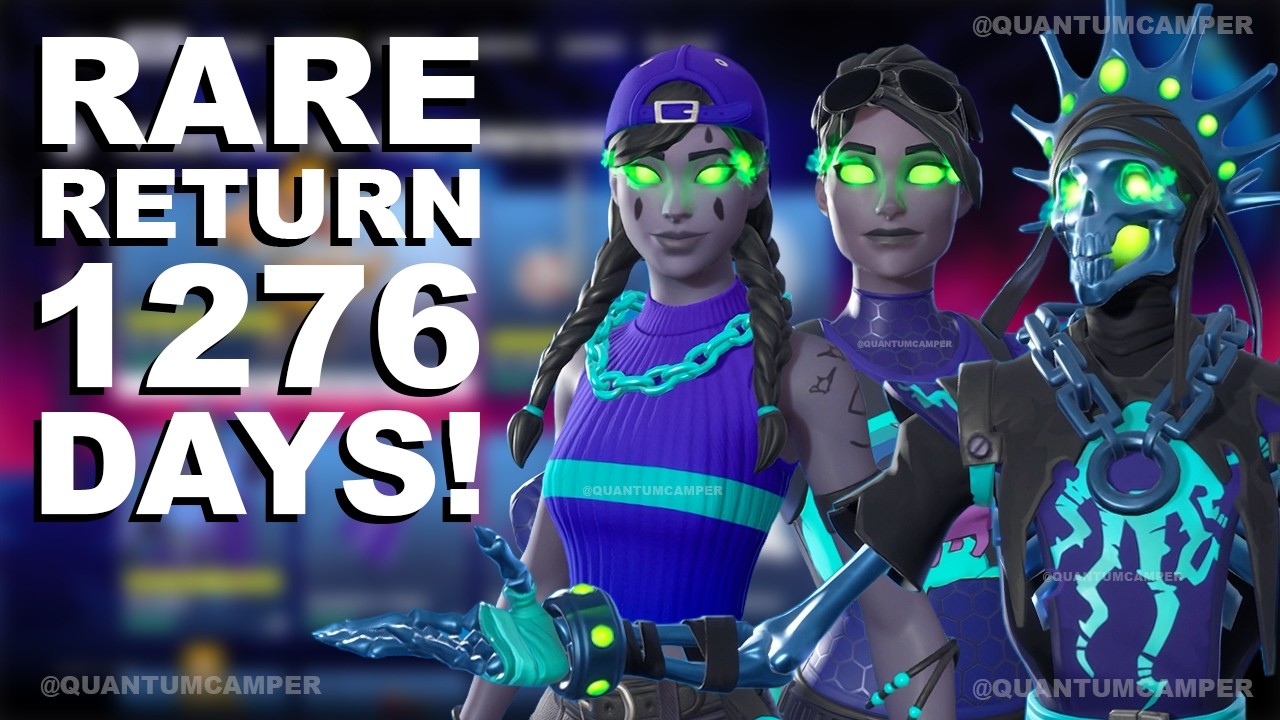 РЕДКОСТЬ! Набор Minty Legends &mdash; подробный обзор Fortnite и магазина предметов с участием QUANTUM ...