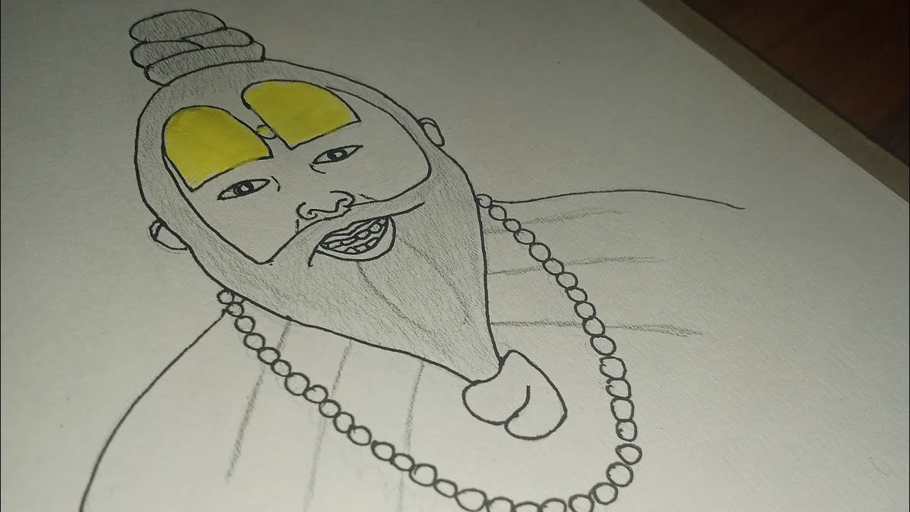Premanand maharaj ji 🙏drawing easy with pencil#trending#shortsfeed#youtubeshorts#premanandjimaharaj 