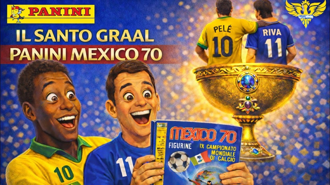 PANINI MEXICO 70: IL PRIMO ALBUM SUI MONDIALI CHE HA CAMBIATO PER SEMPRE LA STORIA DELLE FIGURINE