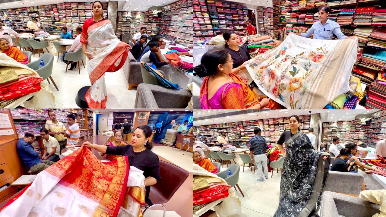 Finally Durga Puja Shopping Begins🛍 || Saree Shopping || Aaj Pujor Shopping Korte Jachhi