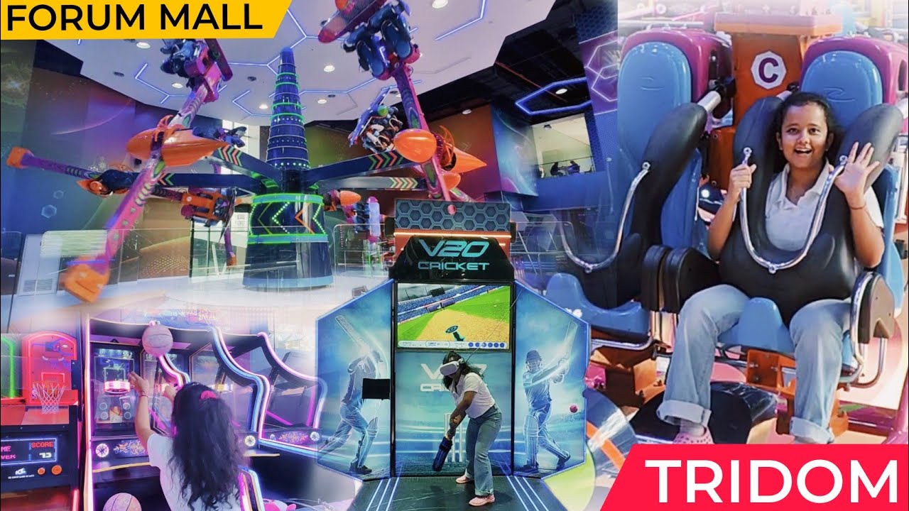 FUN at Tridom! | Falcon City Forum Mall | Bengaluru