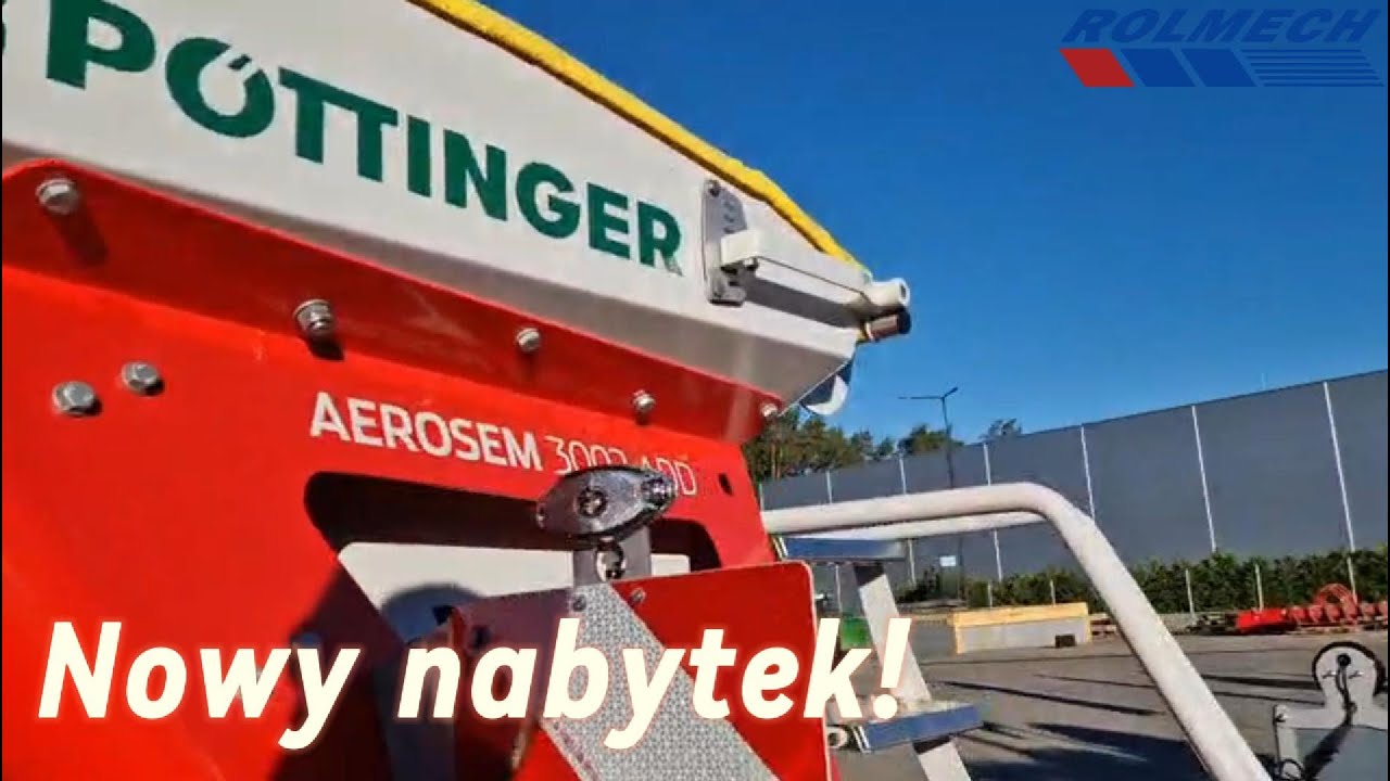 Uruchamiamy nowy nabytek! Pottinger AEROSEM 3002 ADD ROLMECH