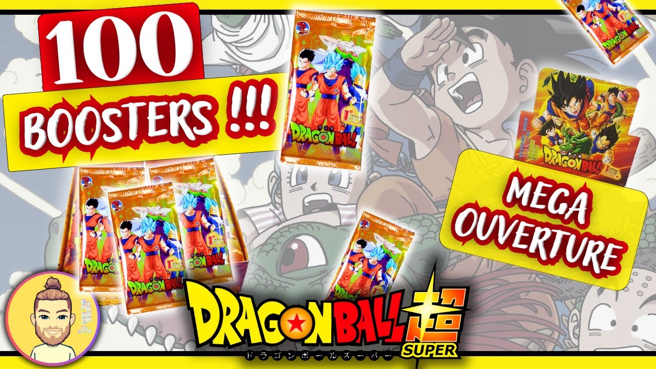 DRAGON BALL SUPER UNE OUVERTURE MASSIVE - 100 BOOSTERS !!!