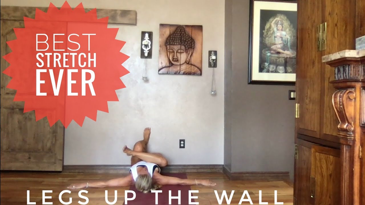 Best Stretch Ever 💛  Legs Up the Wall Variations II