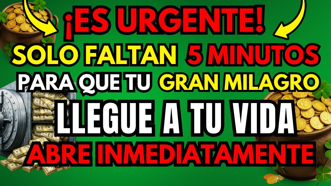 DIOS DICE: ¡SI ME IGNORAS HOY, PERDERÁS TU MILAGRO MÁS GRANDE! 🎁 NO RECHACES ESTA SEÑAL DIVINA