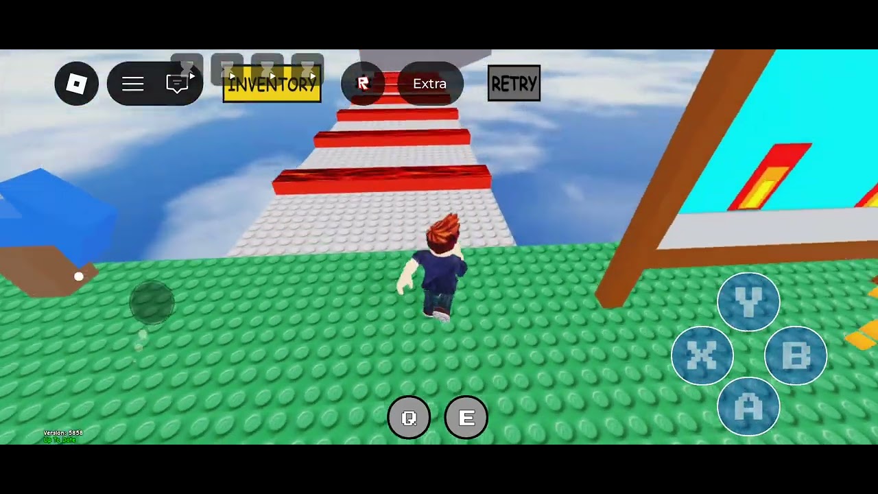 Trying the hardest game in Roblox.