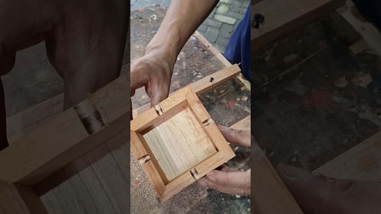 tips make a concave in the ashtray. #akani_id #po_woodworking #fyp #viral #craft #diy #wood  #shorts