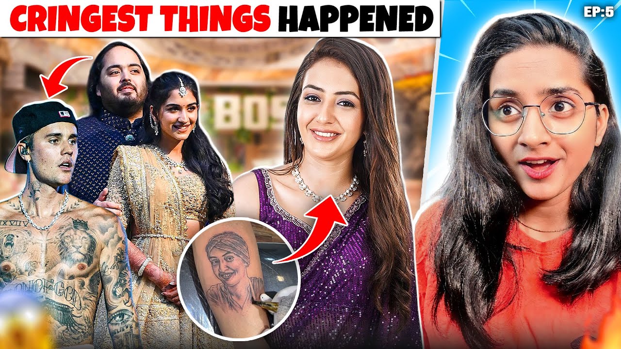 VADAPAO GIRL tatto😱| Justin In Ambani’s Wedding | T20 World Cup welcome #HV5