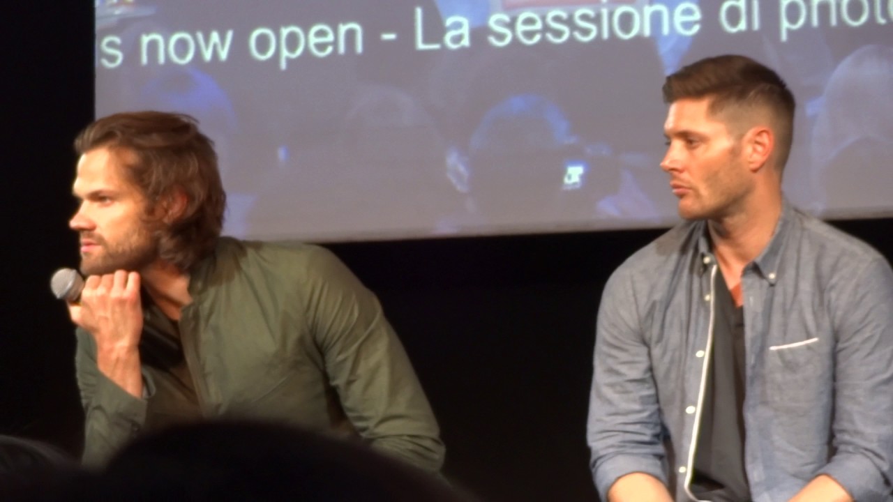 Jibcon8 - Jensen and Jared bonus panel (part2) HD