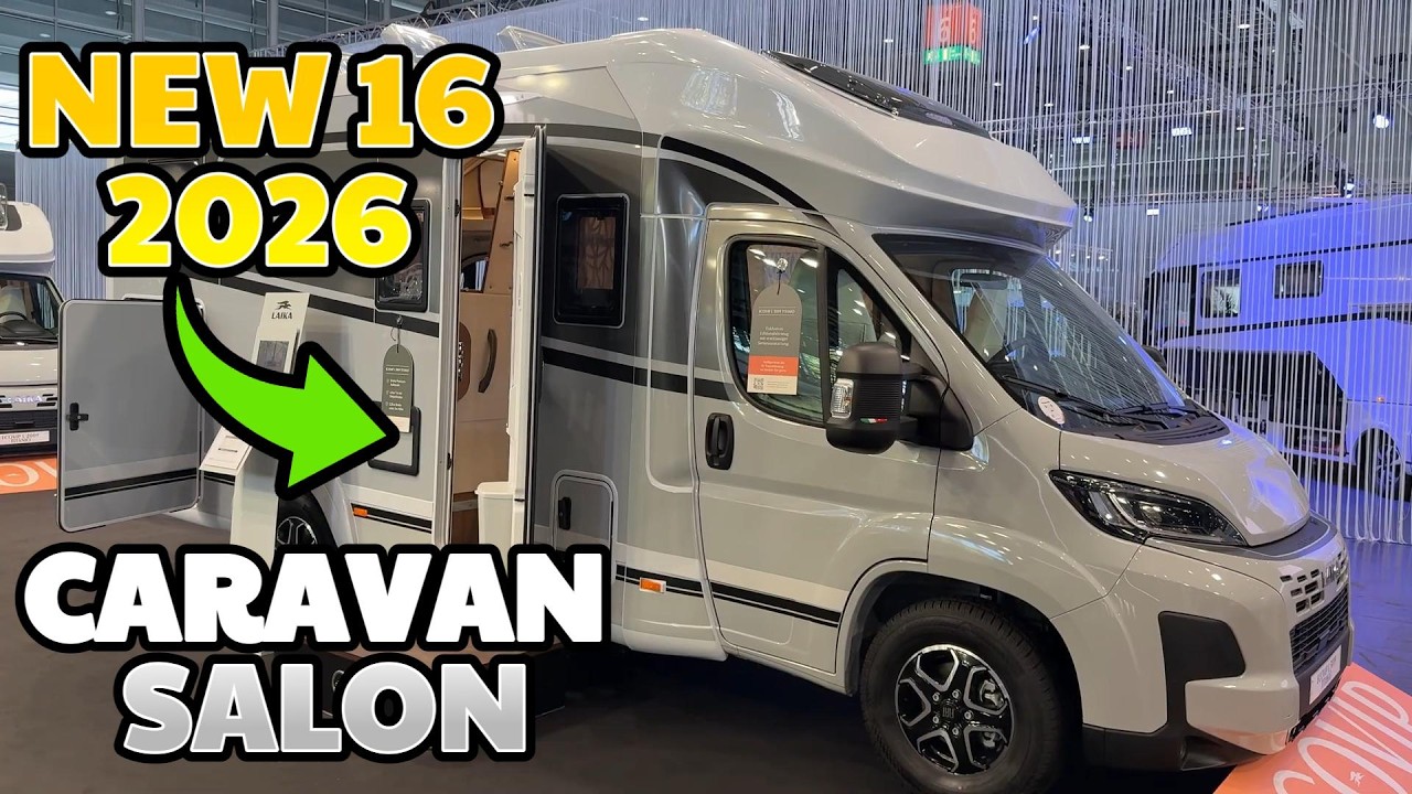 Next-Level 2026 Motorhomes Unveiled! | Caravan Salon Düsseldorf 2025 – Day 5