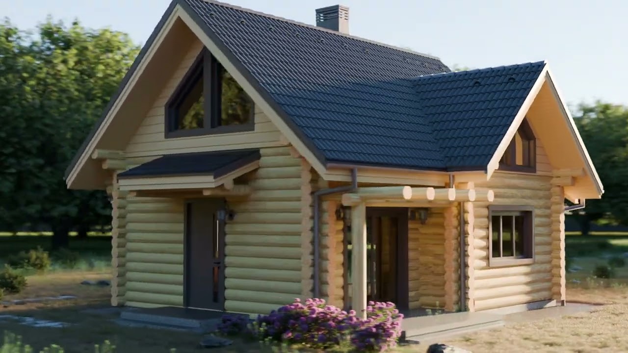 Projekt domu z bali 